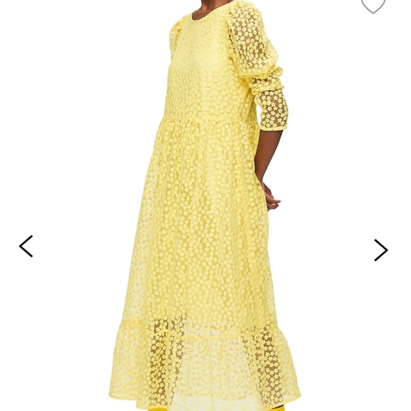 NWT EDITORIAL SELECTED LACE DRESS - Picture 3 of 6